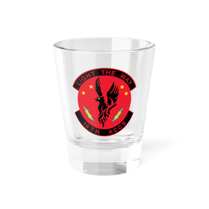 16TH ACCS (U.S. Air Force) Shot Glass 1.5oz