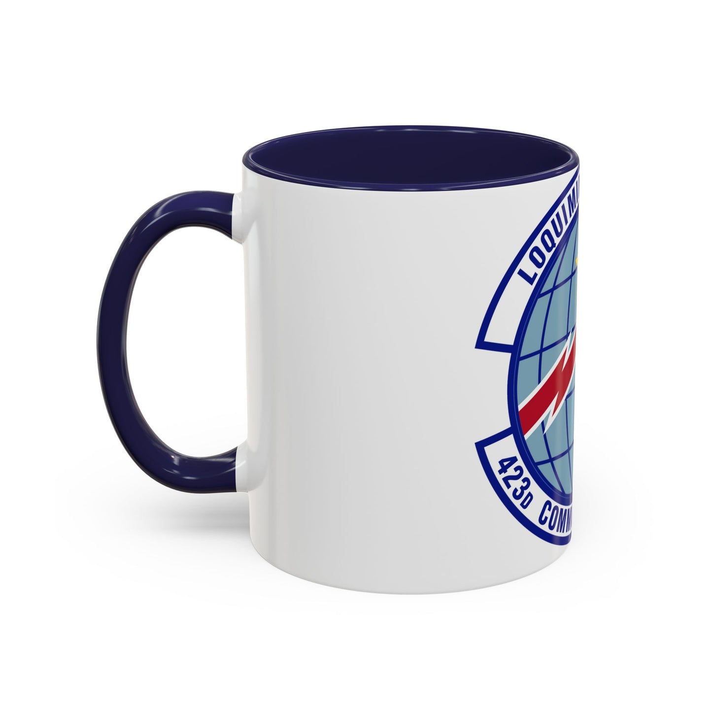 423d Communications Squadron (U.S. Air Force) Accent Coffee Mug