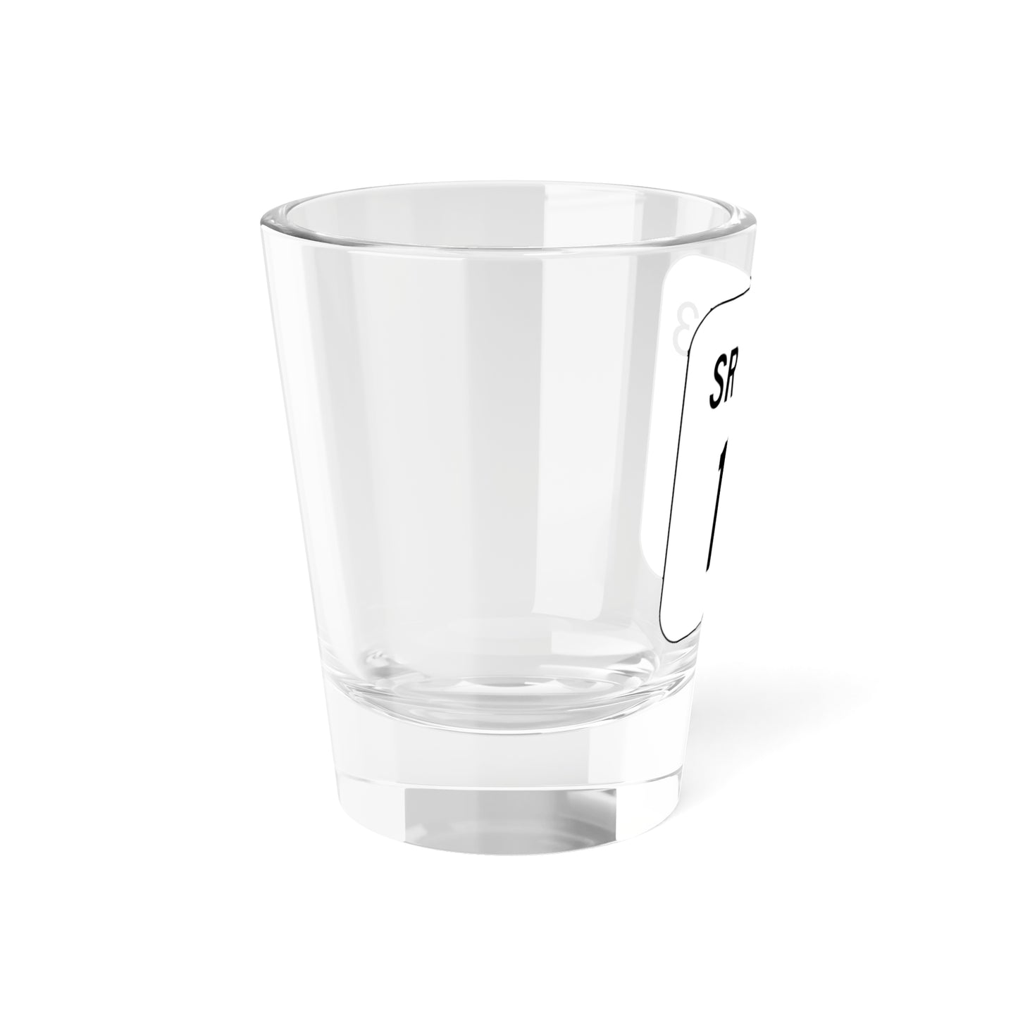 PA QR 2013 (Pennsylvania) (Road Sign) Shot Glass 1.5oz