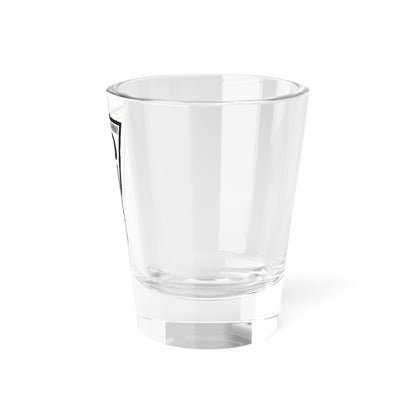 WIS 00 1919 template (Wisconsin) (Road Sign) Shot Glass 1.5oz