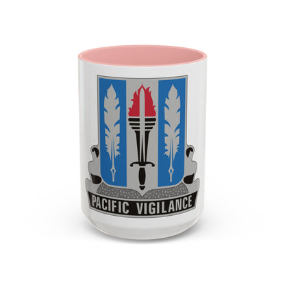 205 Military Intelligence Battalion (U.S. Army) Accent Coffee Mug