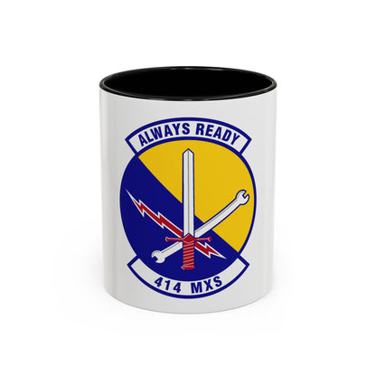 414th Maintenance Squadron (U.S. Air Force) Accent Coffee Mug