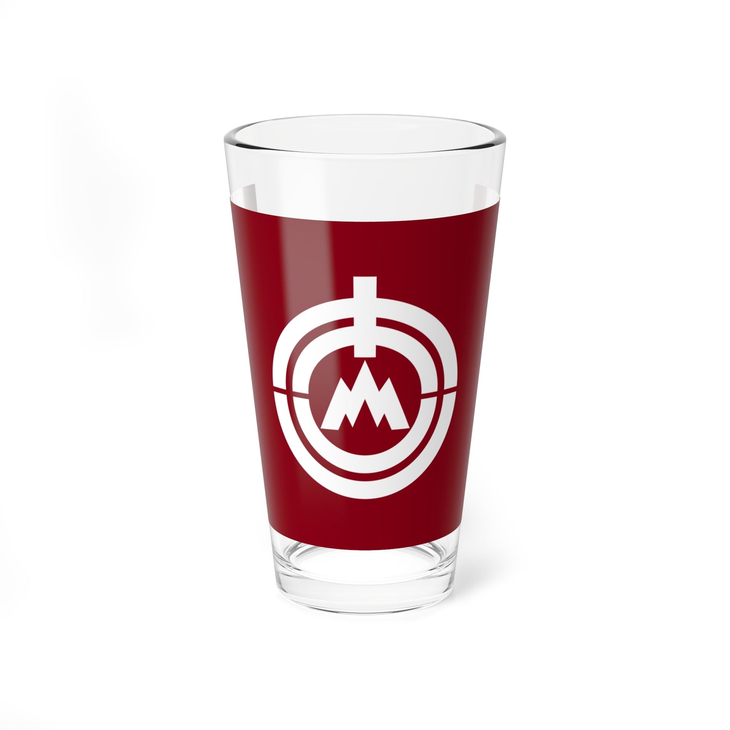 Flag of Kinpo Kagoshima 1959-2005 (Japan) Pint Glass 16oz