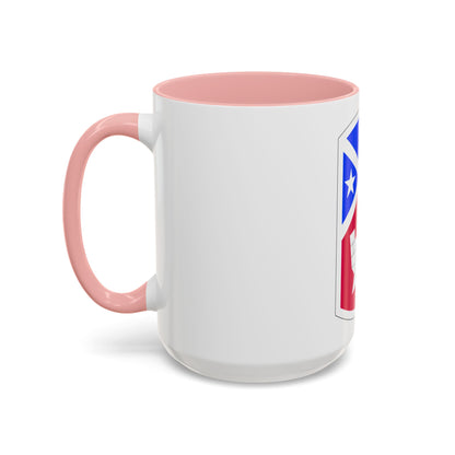 194th Engineer Brigade (U.S. Army) Accent Coffee Mug