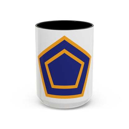 US 55th Infantry Division (U.S. Army) Accent Coffee Mug
