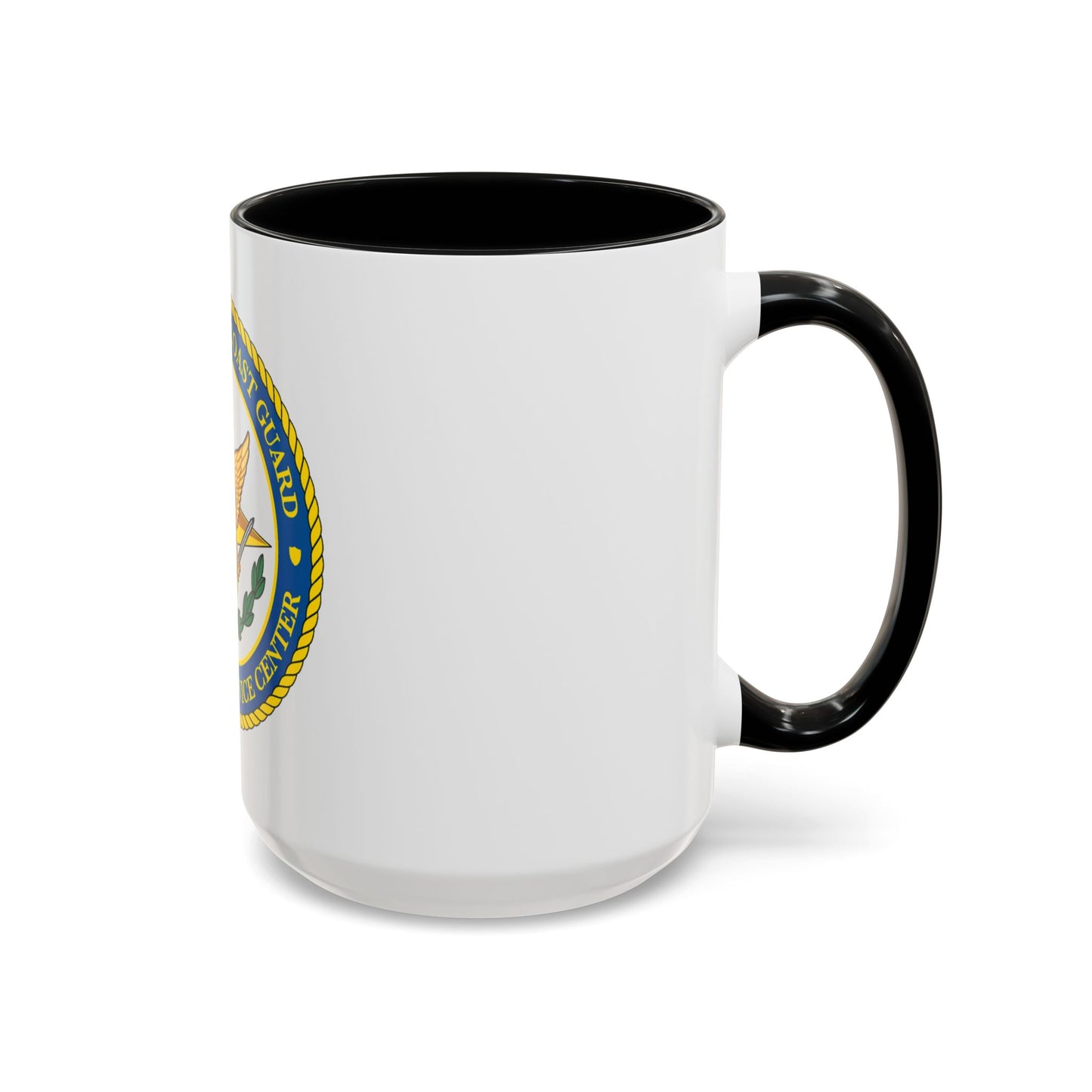 USCG Personnel Service Center (U.S. Coast Guard) Accent Coffee Mug