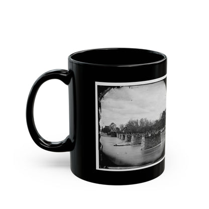 Richmond, Va. Ruins Of Mayo's Bridge (U.S. Civil War) Black Coffee Mug