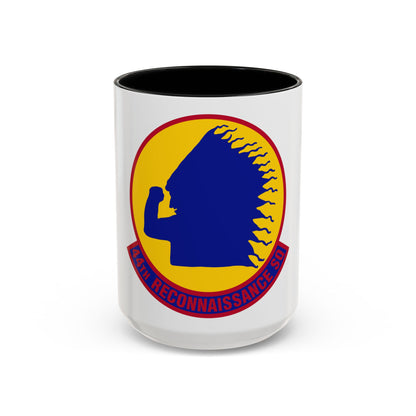 44 Reconnaissance Squadron ACC (U.S. Air Force) Accent Coffee Mug