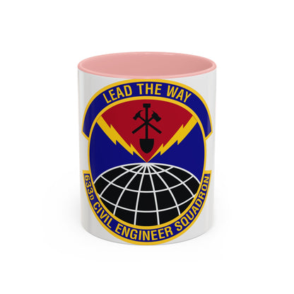 633d Civil Engineer Squadron (U.S. Air Force) Accent Coffee Mug