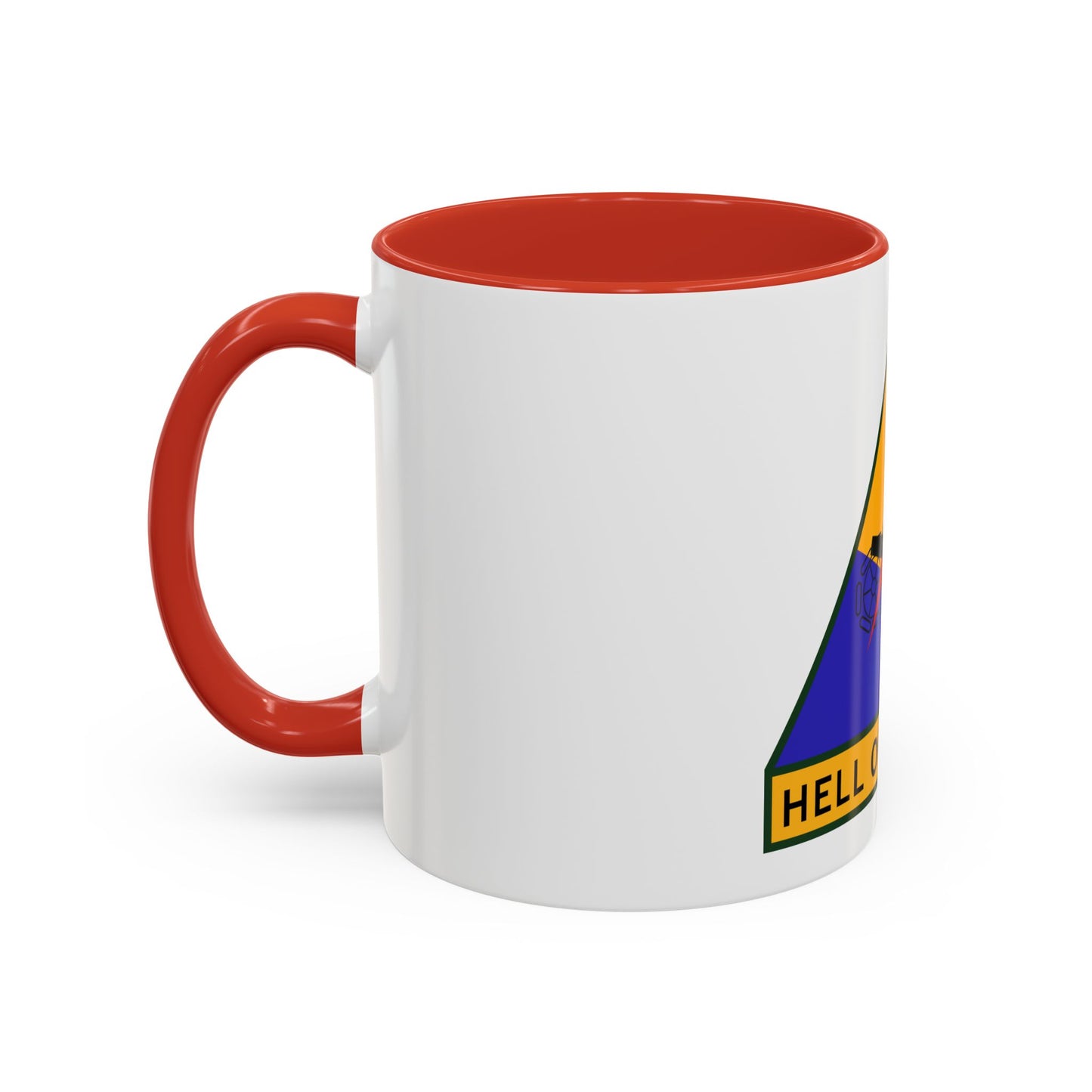 2nd Armored Division (U.S. Army) Accent Coffee Mug
