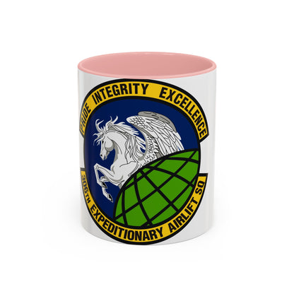 306th Expeditionary Airlift Squadron (U.S. Air Force) Accent Coffee Mug