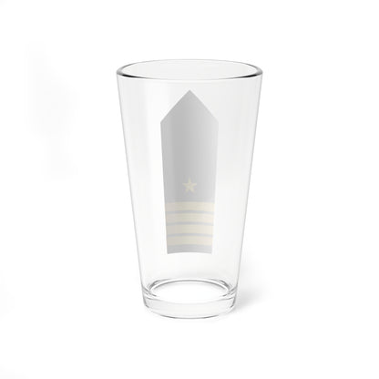 SS.OO.H.5.  CAPITÁN DE NAVÍO (Chile) (Military Rank) Pint Glass 16oz