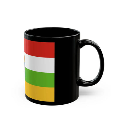 Flag of La Rioja Spain - Black Coffee Mug-Go Mug Yourself