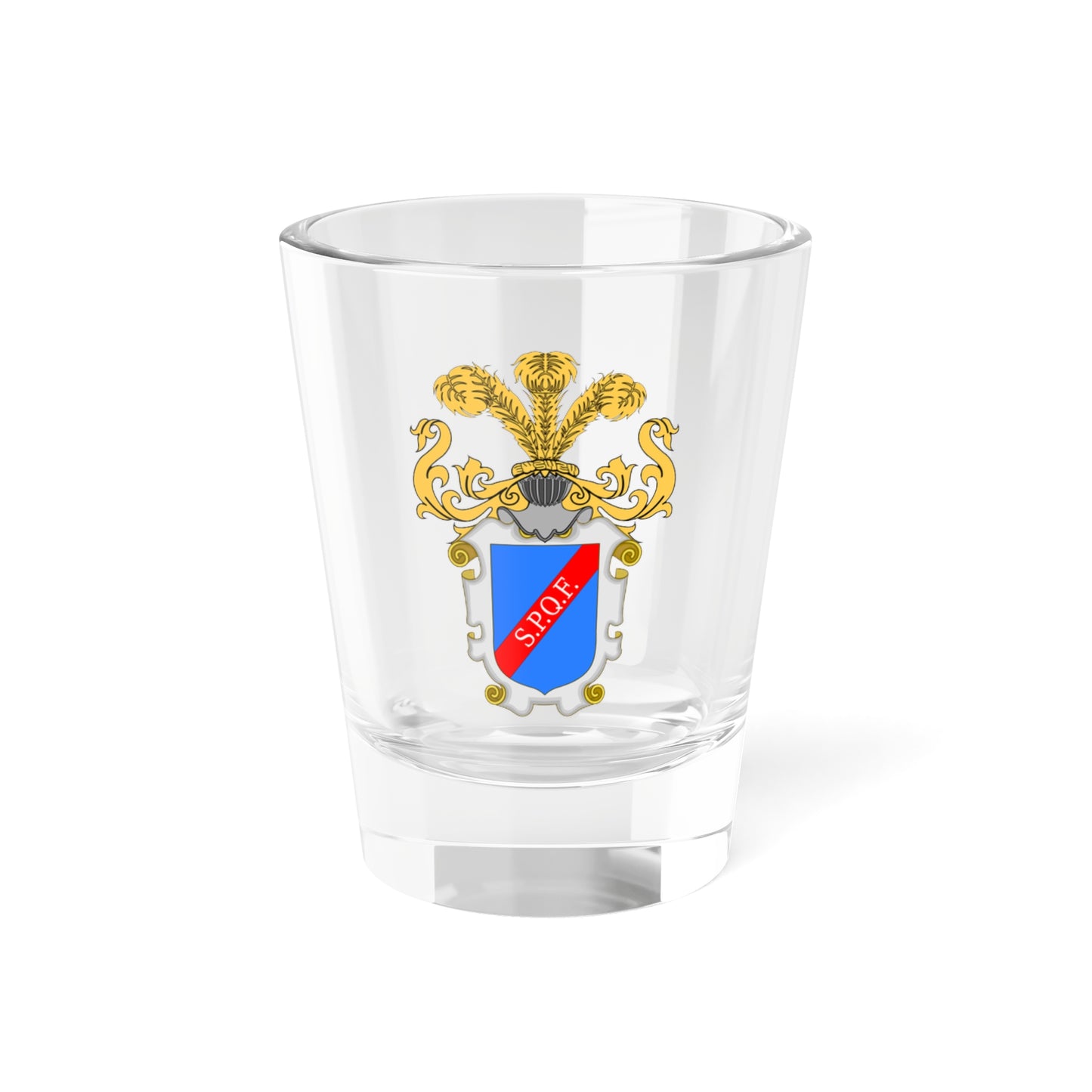 Falerone-Stemma (Italy) (Coat of Arms) Shot Glass 1.5oz