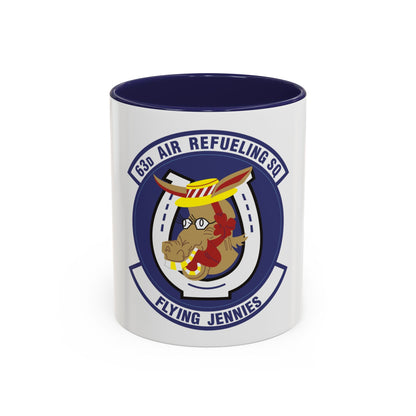 63d Air Refueling Squadron (U.S. Air Force) Accent Coffee Mug