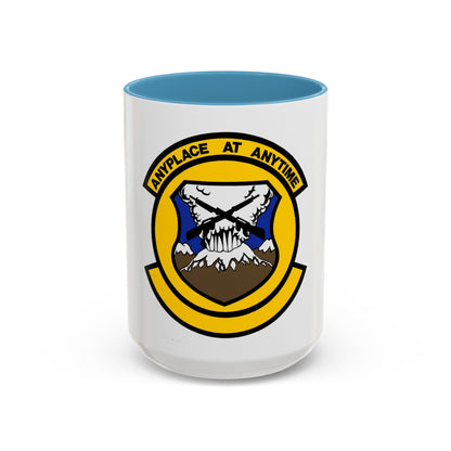 446 Security Forces Squadron AFRC (U.S. Air Force) Accent Coffee Mug