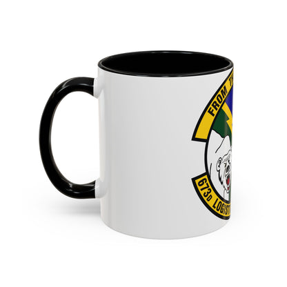 673d Logistics Readiness Squadron (U.S. Air Force) Accent Coffee Mug