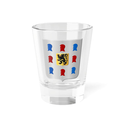Kaprijke wapen (Belgium) (Coat of Arms) Shot Glass 1.5oz