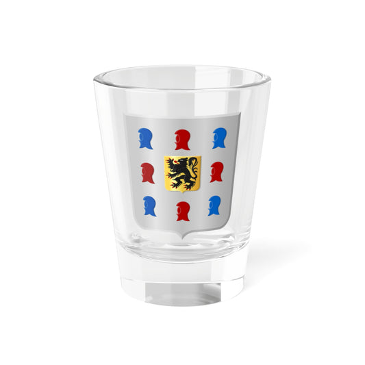Kaprijke wapen (Belgium) (Coat of Arms) Shot Glass 1.5oz