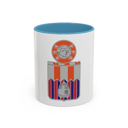 122 Signal Battalion (U.S. Army) Accent Coffee Mug