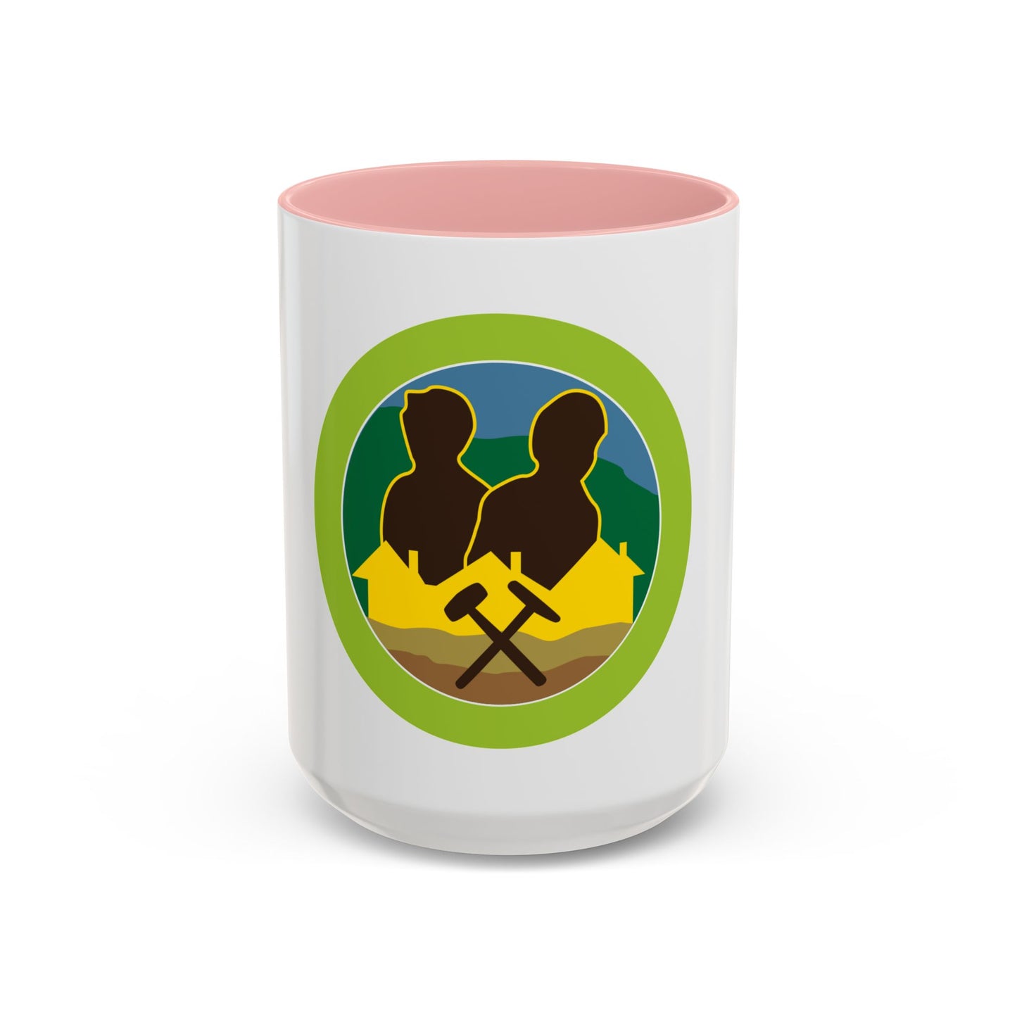 Mining in Society (Boy Scout Merit Badge) Accent Coffee Mug