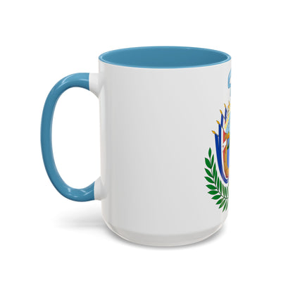Coat of arms of Costa Rica (1848-1906) - Accent Coffee Mug