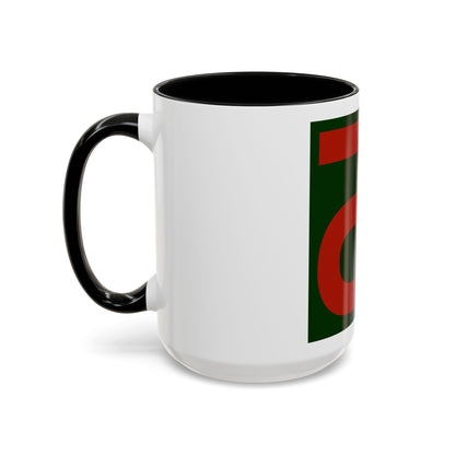 90th Infantry Division.patch (U.S. Army) Accent Coffee Mug