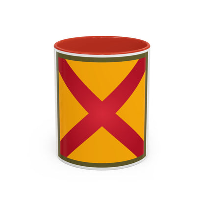 US 63rd Cavalry Division (U.S. Army) Accent Coffee Mug