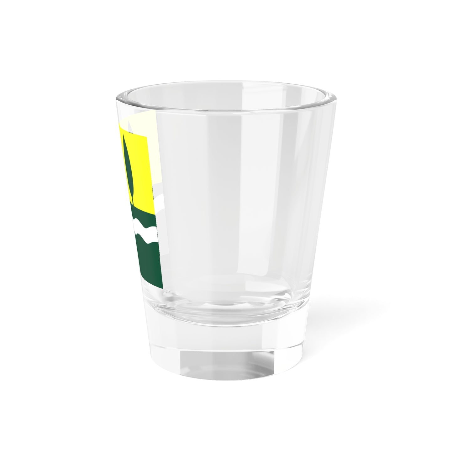 CHE Grunau ZH Flag (Switzerland) Shot Glass 1.5oz
