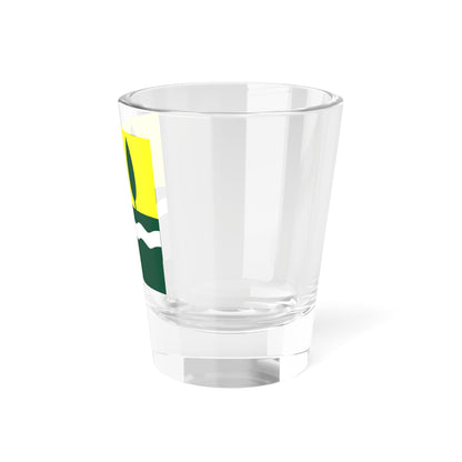 CHE Grunau ZH Flag (Switzerland) Shot Glass 1.5oz