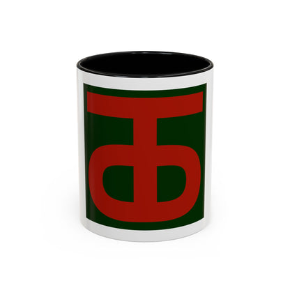 90th Infantry Division.patch (U.S. Army) Accent Coffee Mug