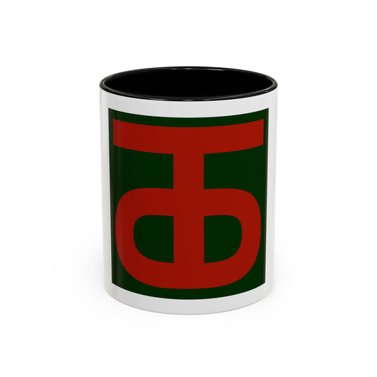 90th Infantry Division.patch (U.S. Army) Accent Coffee Mug