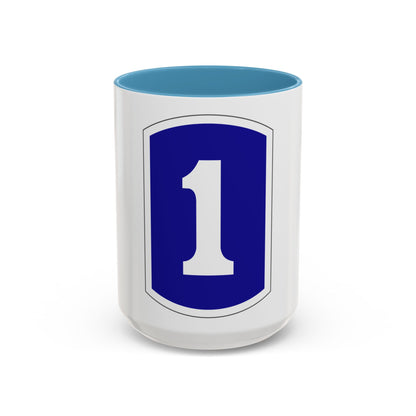 1 Infantry Brigade (U.S. Army) Accent Coffee Mug
