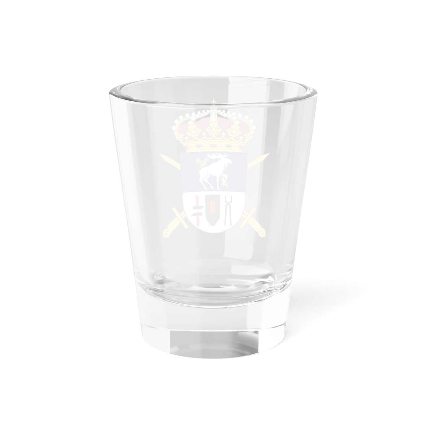 Fältjägargruppen vapen (Sweden) (Coat of Arms) Shot Glass 1.5oz