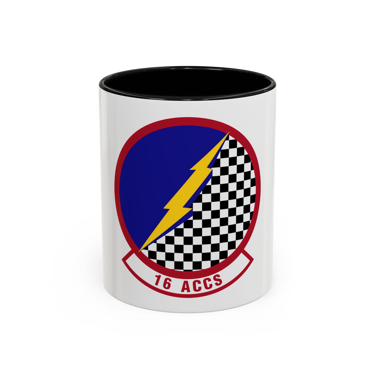 16 Airborne Command and Control Squadron ACC (U.S. Air Force) Accent Coffee Mug
