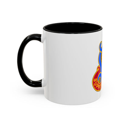 737 Maintenance Battalion (U.S. Army) Accent Coffee Mug