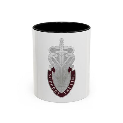 74 Medical Battalion (U.S. Army) Accent Coffee Mug