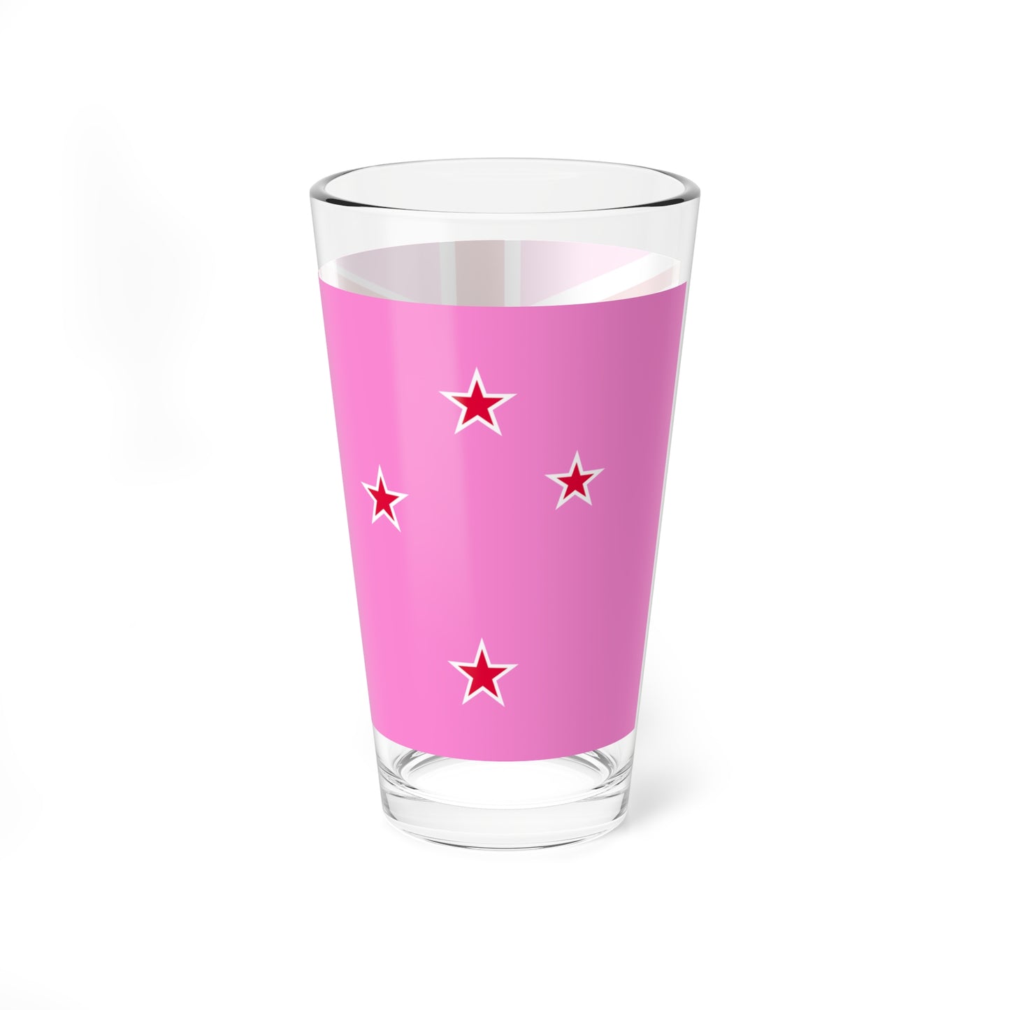 Gay Pride flag of New Zealand (New Zealand) Pint Glass 16oz