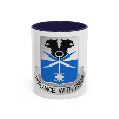 533 Military Intelligence Battalion (U.S. Army) Accent Coffee Mug
