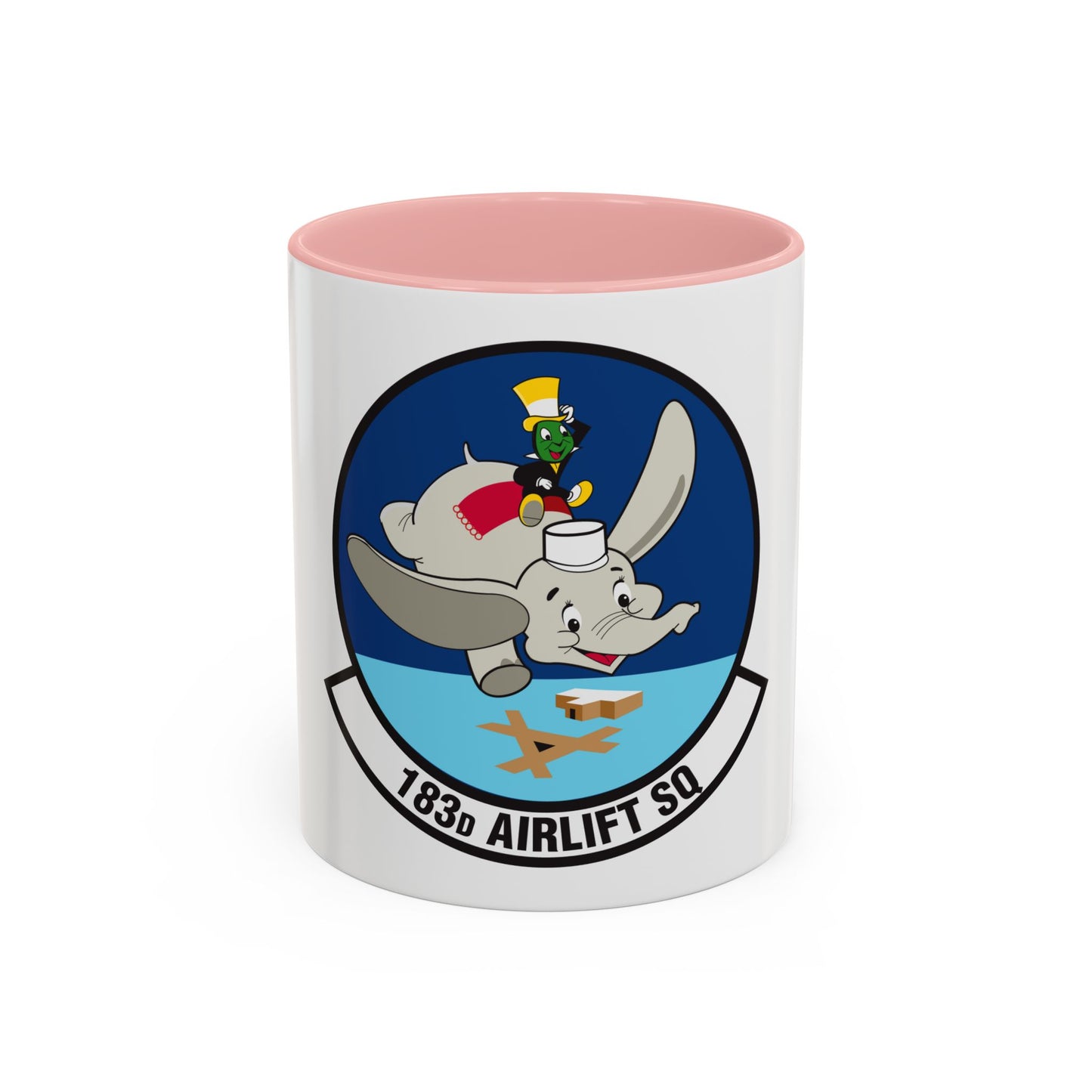183 Airlift Squadron (U.S. Air Force) Accent Coffee Mug