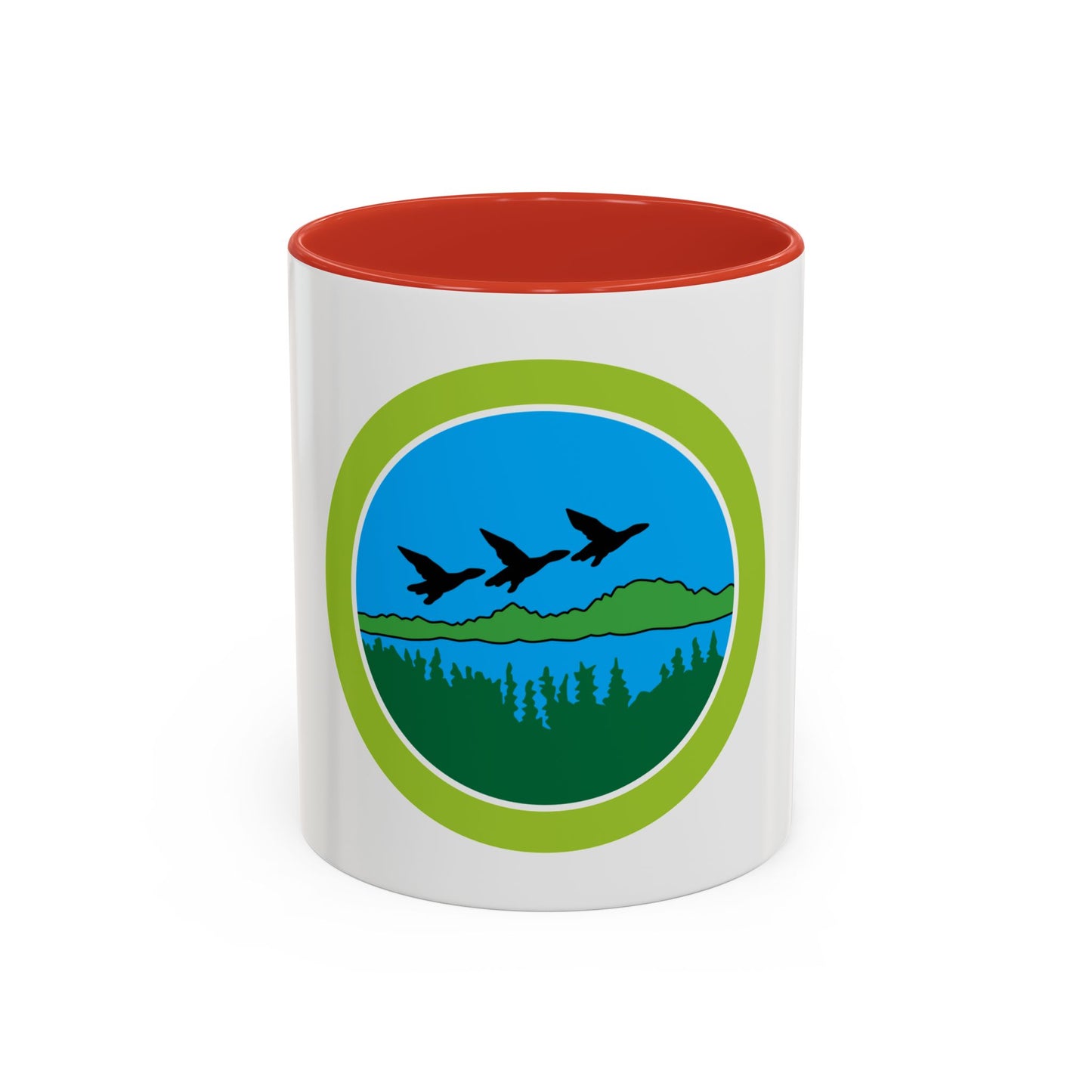 Fish and Wildlife Management (Boy Scout Merit Badge) Accent Coffee Mug