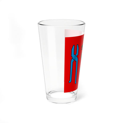 CHE Schmitten FR Flag (Switzerland) Pint Glass 16oz