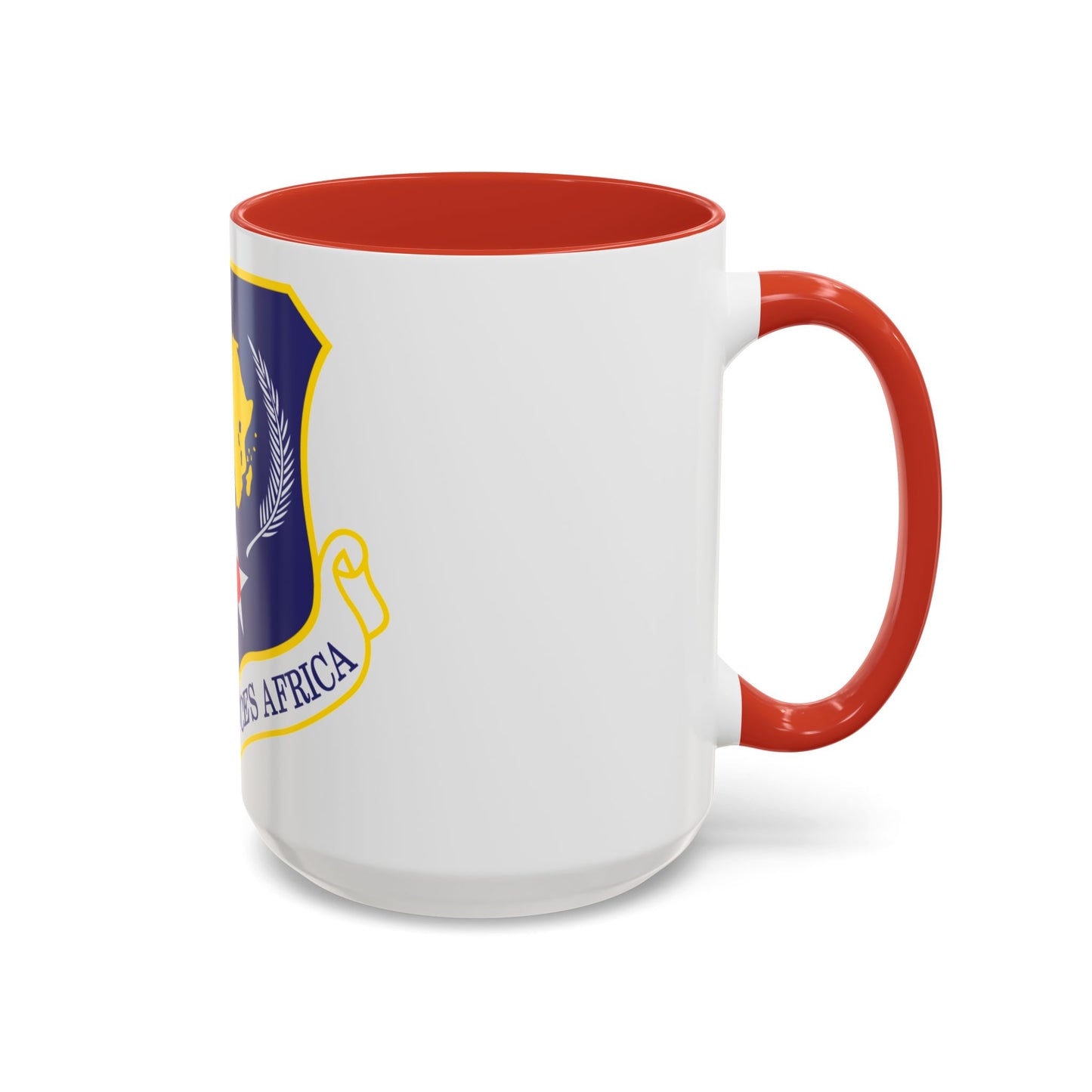 USAF Africa (U.S. Air Force) Accent Coffee Mug