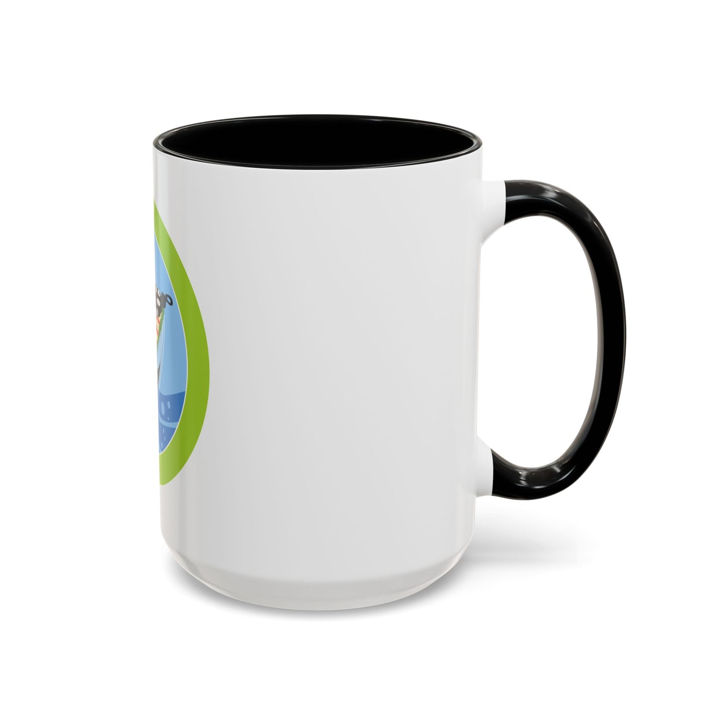 Fly Fishing (Boy Scout Merit Badge) Accent Coffee Mug