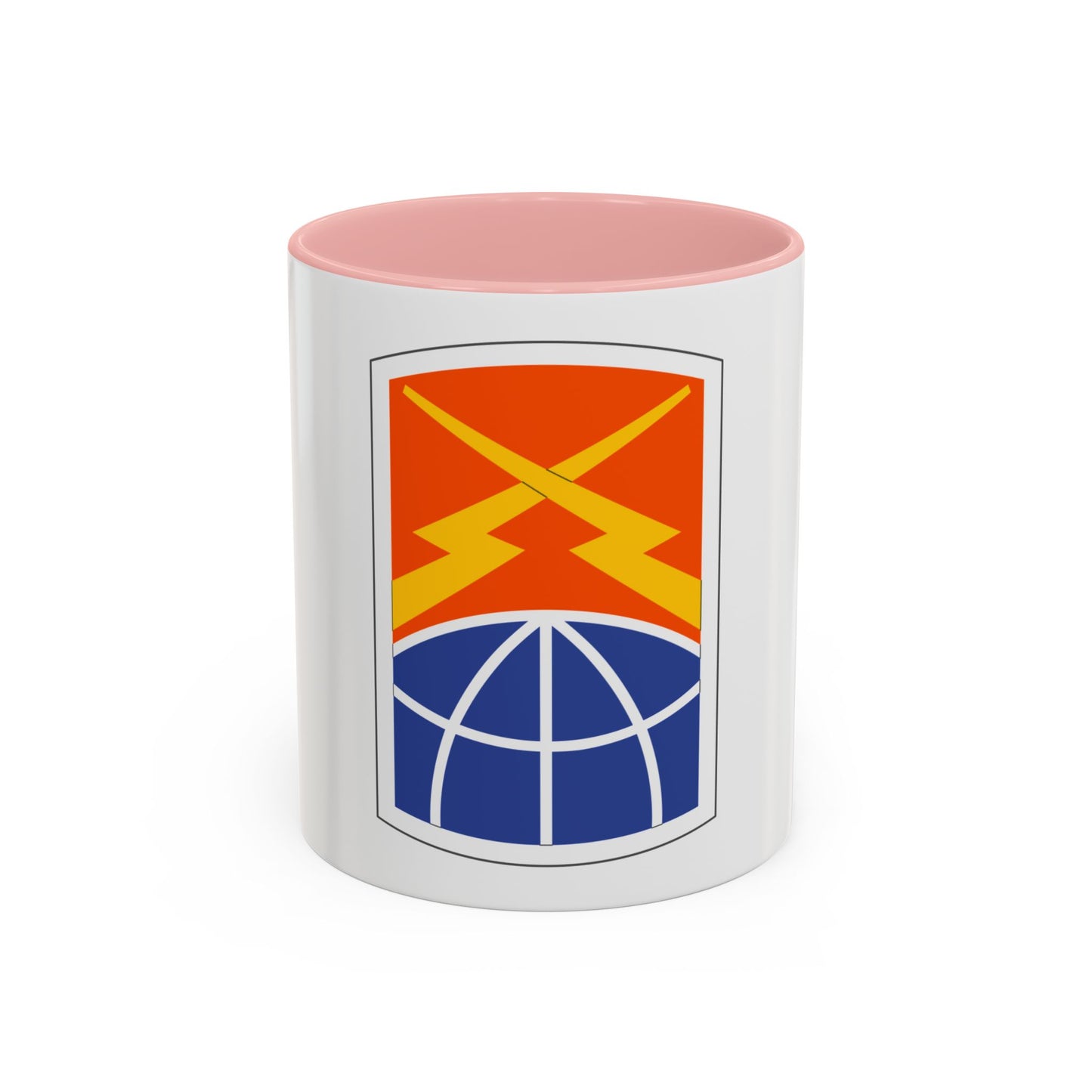 160 Signal Brigade (U.S. Army) Accent Coffee Mug