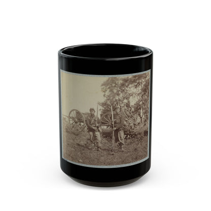 22d New York State Militia Near Harpers Ferry, Va., 1861 I.E.1862 023 (U.S. Civil War) Black Coffee Mug