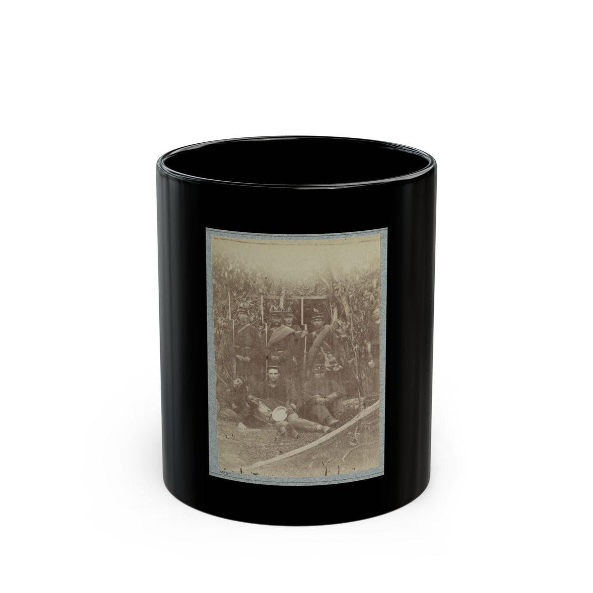 2d Rhode Island Infantry 019 (U.S. Civil War) Black Coffee Mug