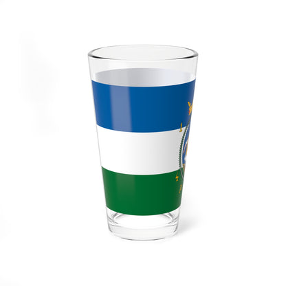Flag of Pula Hungary (Hungary) Pint Glass 16oz