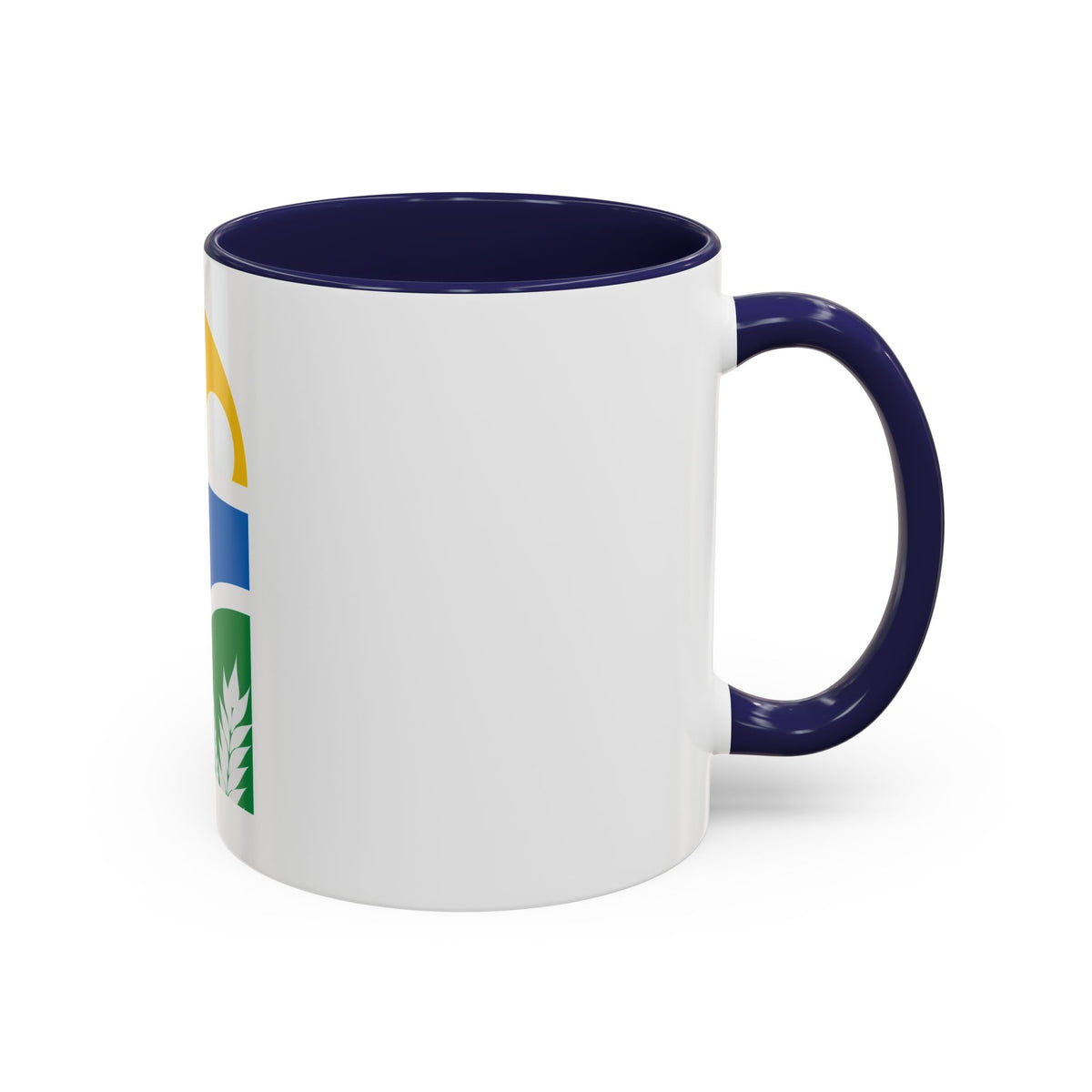 Coat of arms of Canelones Department - Accent Coffee Mug
