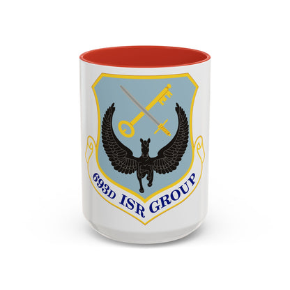 693 Intelligence Surveillance and Reconnaissance Group ACC (U.S. Air Force) Accent Coffee Mug